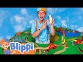 Blippi Creates A Toy Train World! | Blippi and Meekah Best Friend Adventures | Educational Videos