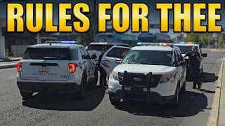 University of NM Police FACE WRONG WAY WHILE DETAINING SOMEONE? ¯\_(ツ)_/¯