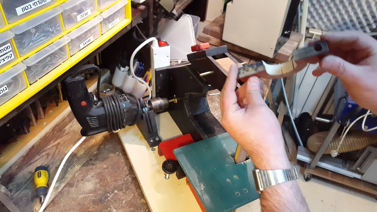 Belt sander sanding inner curve YouTube