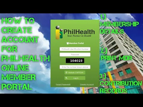 How to create account on Philhealth Online Member Portal 2021