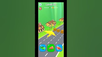 Shape Shifting All Levels Gameplay #shorts #shapeshifting #ingamingchannel #20