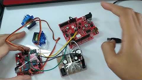 16 Channel Servo Controller Demo