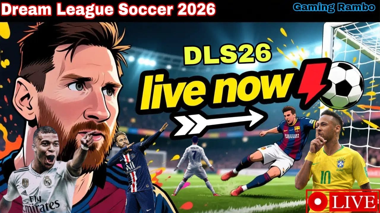 🔴 LIVE DLS 26 Gameplay | Dream League Soccer 2026