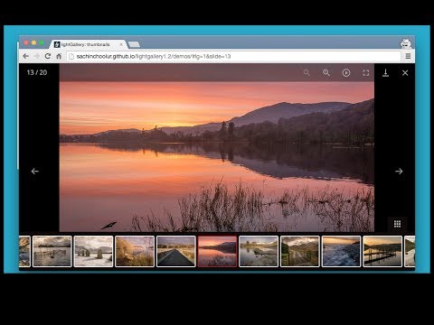 Lightbox Image Gallery: