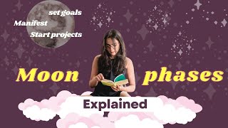 moon phases explained for beginners | moon energy and how it affects you