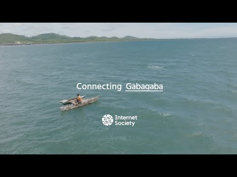 Connecting Gabagaba, Papua New Guinea - video from Internet Society