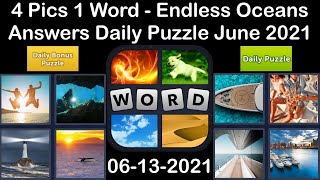 4 Pics 1 Word - Endless Oceans - 13 June 2021 - Answer Daily Puzzle + Daily Bonus Puzzle screenshot 3