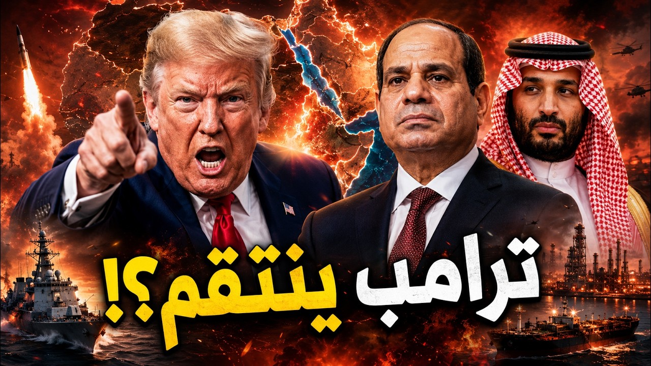 ترامب ينتقم من السيسي والسعودية!؟… بعد زيارة الرئيس الصيني واتفاق مكة