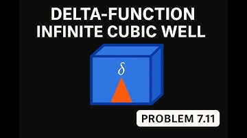Griffiths QM Problem 7.11 | Delta Function in Infinite Cubic Well