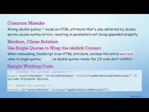 How to Dynamically Modify URL Parameters in an a Link Without jQuery