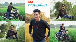 Live Photoshoot Pose Idea With DSLR🔥 | Photoshoot Vlog - SK EDITZ