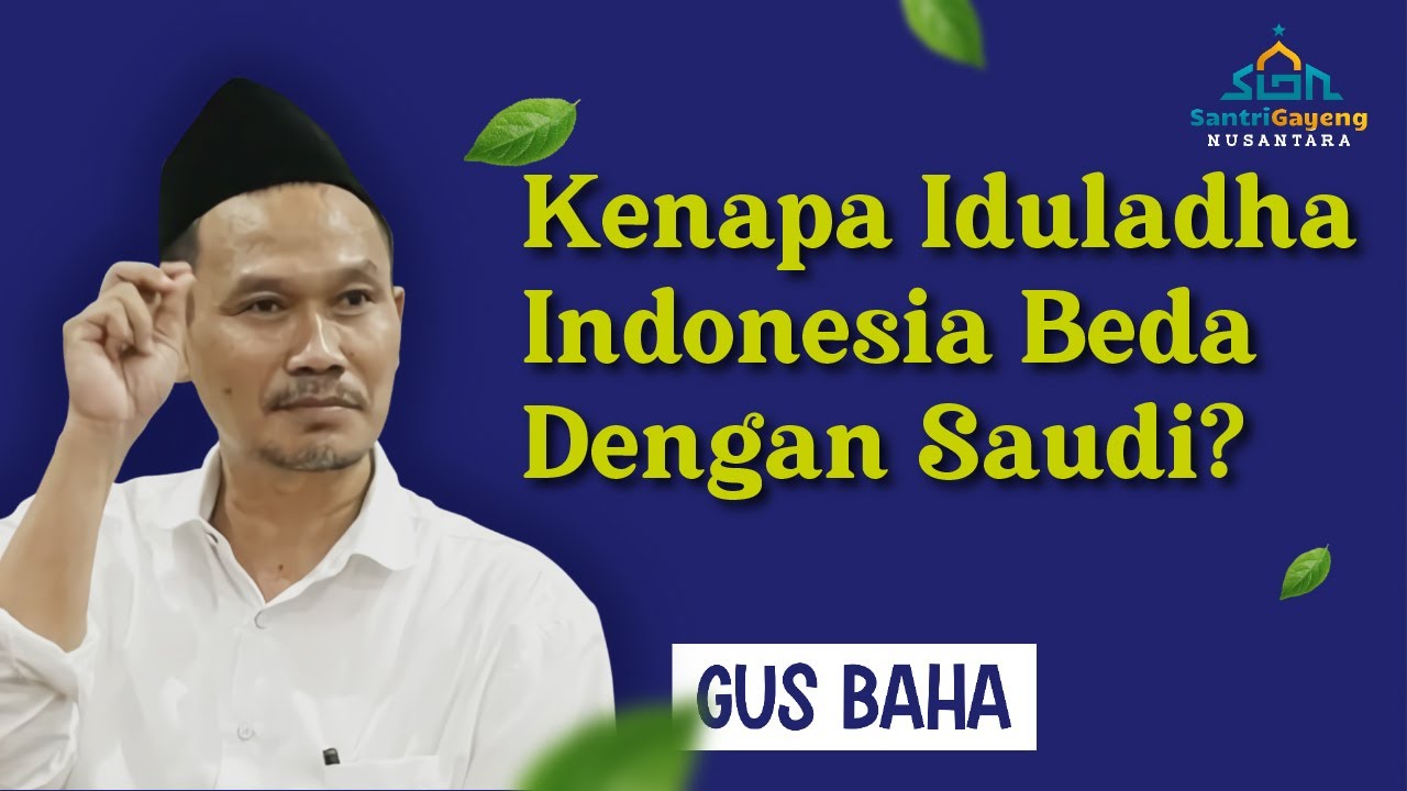 Gus Baha: Saudi Sudah Arofah, Kenapa Indonesia Belum Lebaran Besoknya?