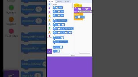 Cara membuat scratch bergerak dari titik A ke titik B , nama :Ani, kelas: 6 Cremona Bantu likes🙌😻