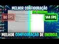 Qual a Melhor Configuração de Energia Para Jogos