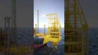 Turret mooring system, The largest offshore structure in the world  #biggest