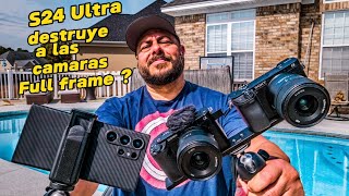 Este teléfono es INCREIBLE!! S24 Ultra vs Sony Cameras A6400 & ZVE1 by korguenkomodo 2,834 views 2 months ago 18 minutes