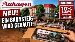 Modellbahn Update: Bahnsteig im Bau + Auhagen Unboxing /H0 Modellbahn