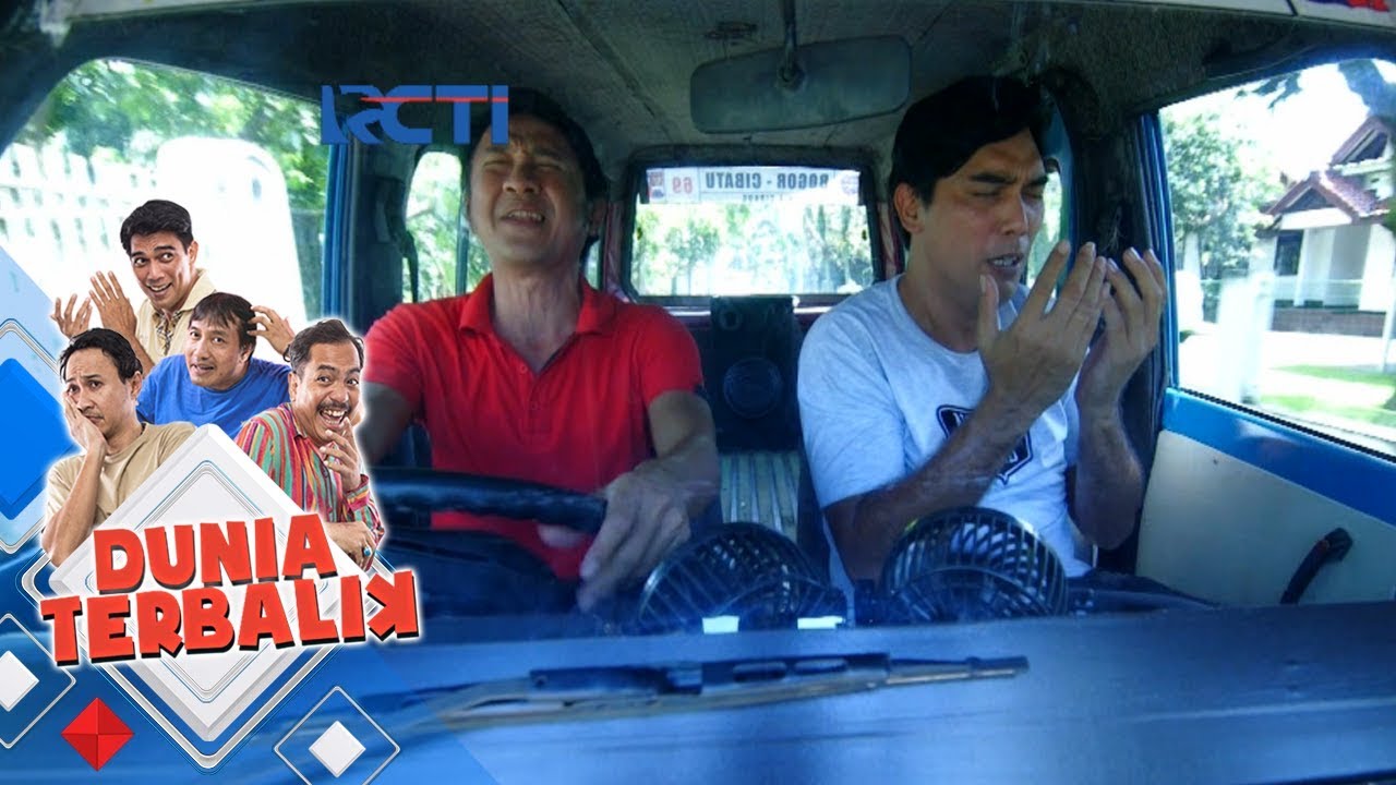 DUNIA TERBALIK - Waduh Yang Didalem Angkot Bikin Takut Aceng Dan Akum [4 April 2018]