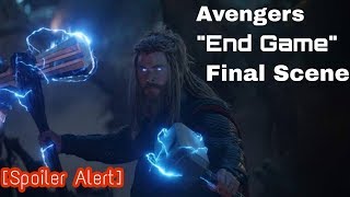 [ SPOILER ALERT !! ] Avengers Endgame - Final Scene Battle #avengers #theavengers #endgam
