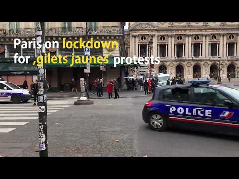 პარიზის საპროტესტო აქცია / Paris protests