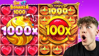 GATES OF OLYMPUS SUPER SCATTER VS SWEET BONANZA 1000! (HUGE BUYS)