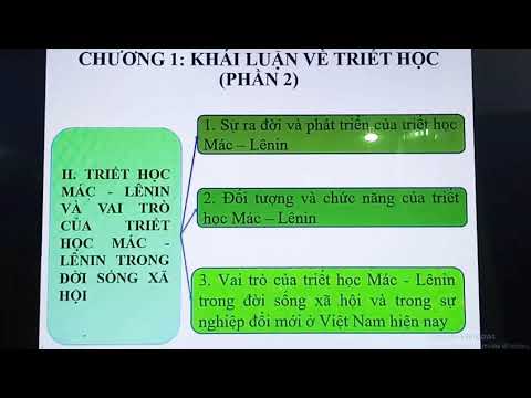 Video Phần 2 - Chương 1 - Triết học và vai trò của triết học... - youtube