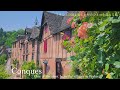 コンク・南西フランスの田舎 / フランスの最も美しい村 / 夏のフランス南西部の旅⑤ / 花の美しい村 / Conques , South west of France /
