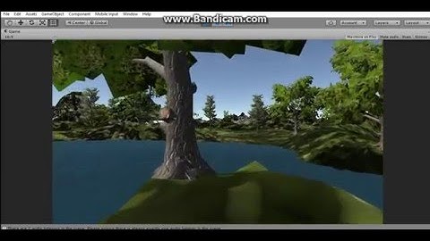 Unity3D 5.3.1 World Creation, trees, water