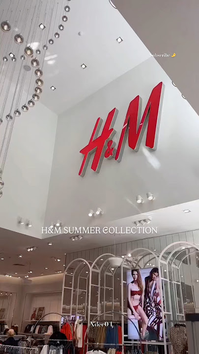 H&M NEW IN SUMMER COLLECTION 🍒🌸#hm #hmhaul #fashion #summeroutfits #haul #styling #hmnewin