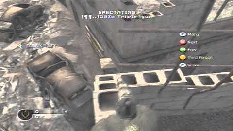 How to get out of Ambush 1 Person on XBOX 360   CoD4   Normal Mode