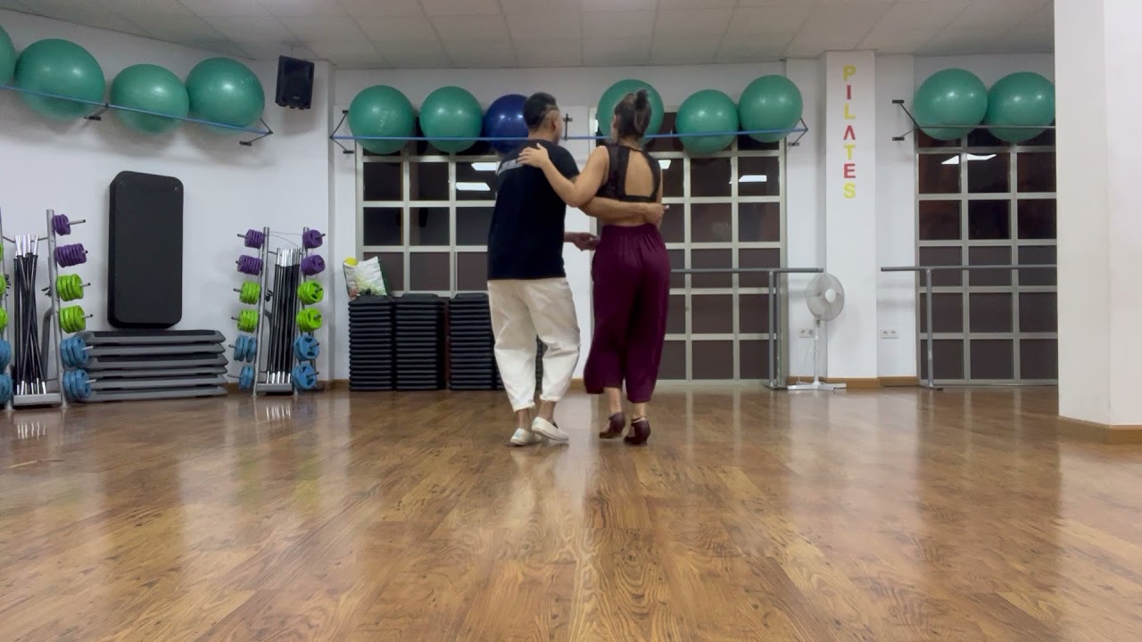Practica Lindy Hop de Iniciación -  Paseo, Salida en Abierto de Follower + Paseo con chuleo