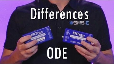 Enttec ODE 70305 vs ODE POE 70306 by SIRS-E