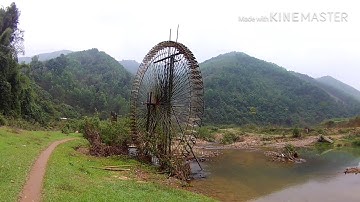 THÍC THÌ ĐẾN, GUỒNG NƯỚC Của Đồng Bào Vùng Cao Làm Từ 1977 Nan Tre