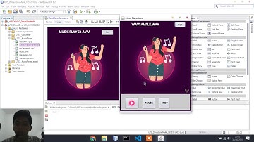 Java WAV & MP3 Music Player GUI -  Netbeans (jl library)