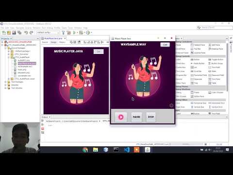 Java WAV & MP3 Music Player GUI -  Netbeans (jl library)