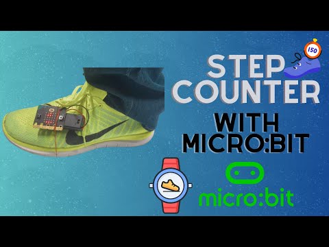 เครื่องนับก้าวเดินด้วยบอร์ดไมโครบิต (Step Counter With Micro:bit)