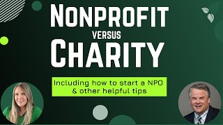 Nonprofit Organization Versus Registered Charity