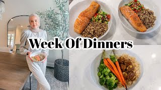 What I Eat In A Week | Week of Dinners