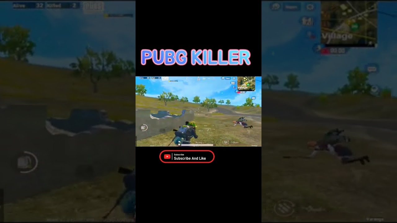 PUBG KILLER 1 vs 4 clutch 