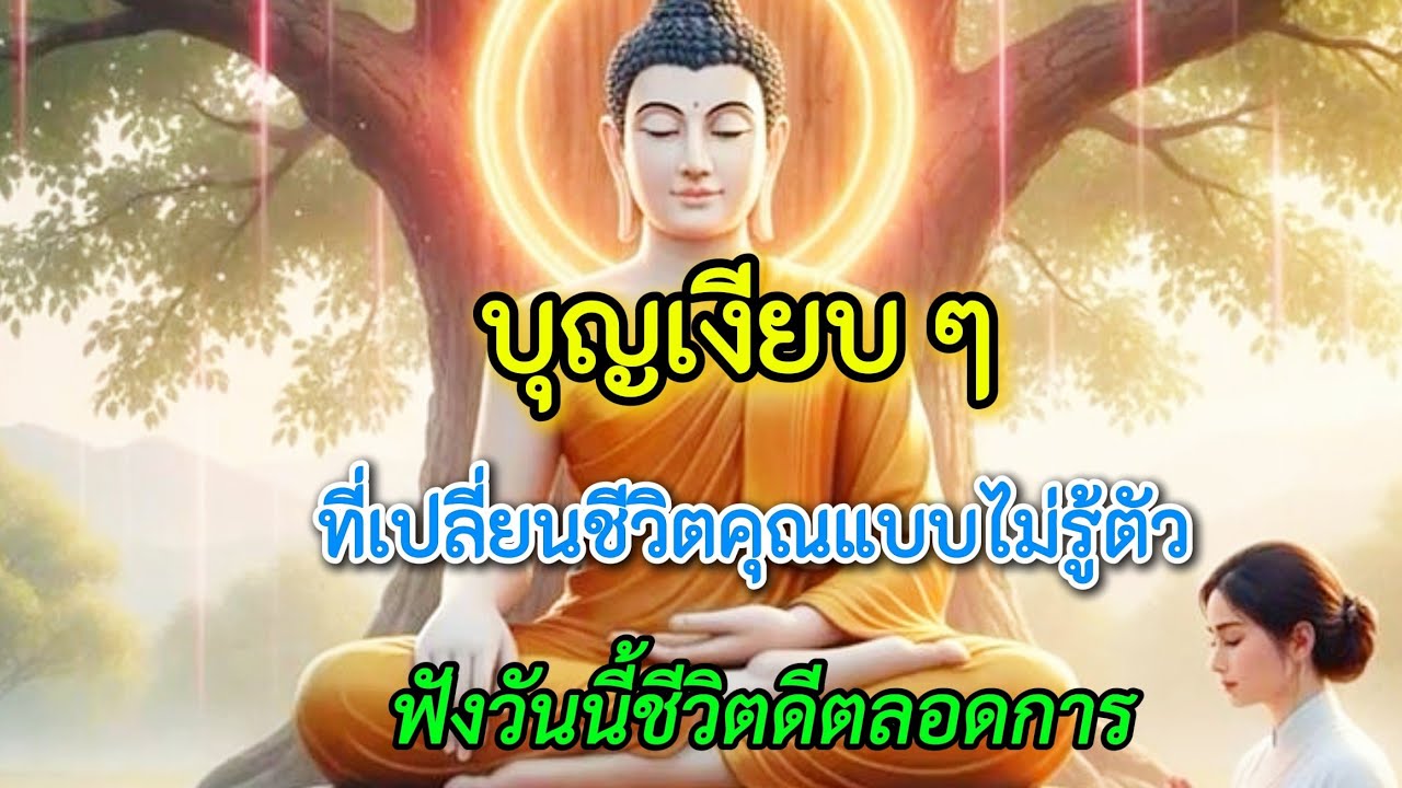บุญเงียบ ๆ ที่เปลี่ยนชีวิตคุณแบบไม่รู้ตัว#ธรรมะ #ธรรมะสอนใจ #ฟังธรรมตอนเช้า #ฟังธรรมก่อนนอน 