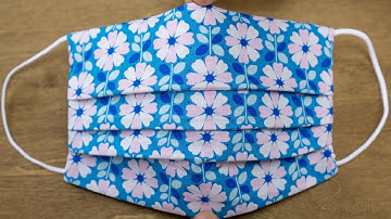 Face Mask Sewing Tutorial | How to make Face Mask with Filter Pocket | Making Face Mask at home