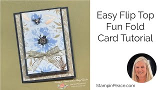 Celebrity Easy Flip Top Fun Fold Card Tutorial Profile