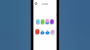 Hoop Stack Level 306 WalkThrough Solution Gameplay