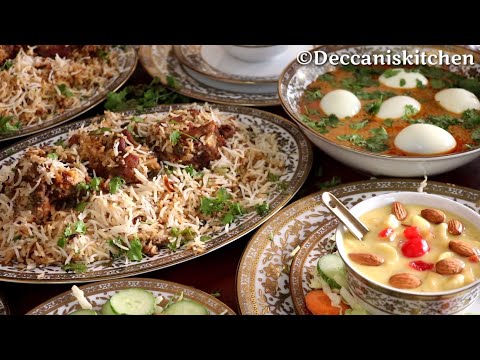 Sufiyani Mutton Dum Biryani Recipe For 8 People (White Dum Biryani) With Ande ka Salan