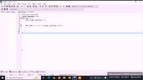 PROGRAM SEGITIGA BINTANG || C++ TUTORIAL