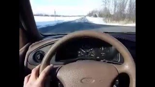1995 Ford Taurus 3.0 OHV 092k miles test drive Test Driving A 1995 For Taurus Wagon