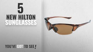 Top 10 Hilton Sunglasses [ Winter 2018 ]: Polarized Sunglasses with TR90 Unbreakable Frame TRPL27