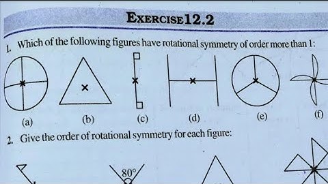 Class 7th maths l Exercise 12.2 l Chapter 12 l symmetry l NCERT l Solution l cbse board