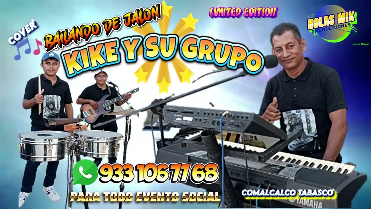 bailando de jalon KIKE Y SU GRUPO COVER