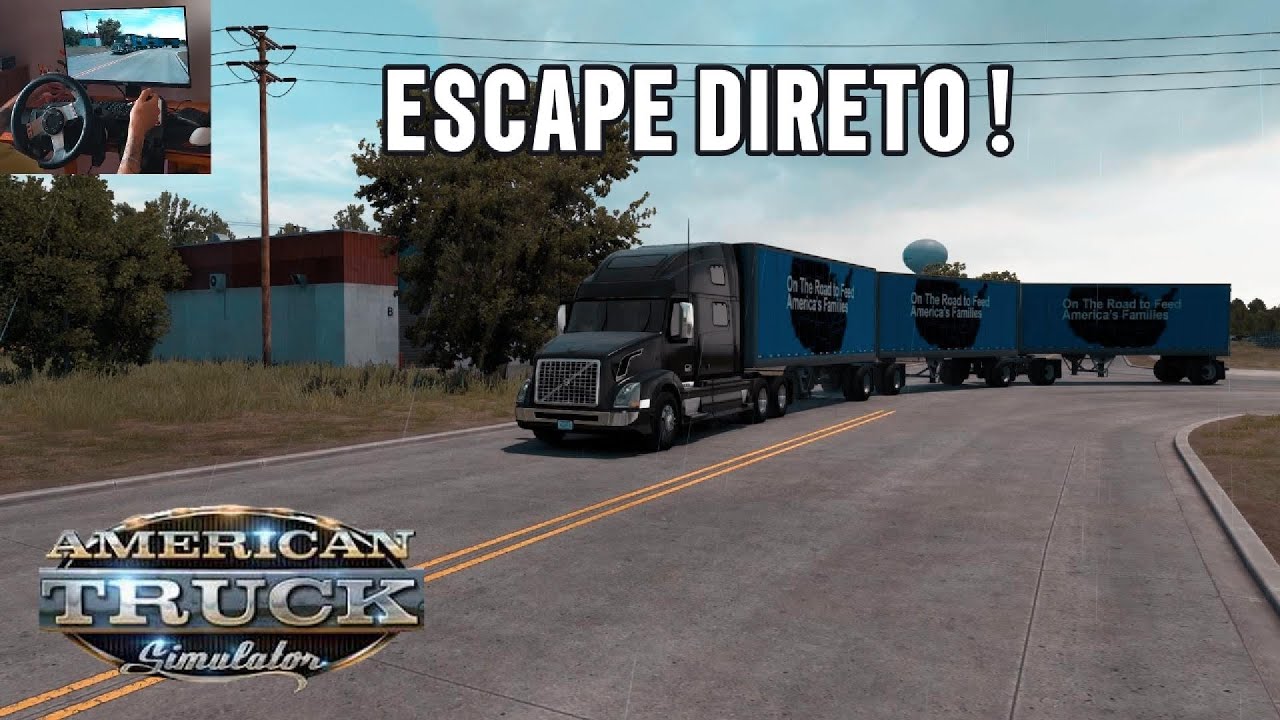 VIDA de CAMINHONEIRO nos EUA (ep.04) COMPREI um CAMINHÃO NOVO! 😯 - AMERICAN TRUCK SIMULATOR 